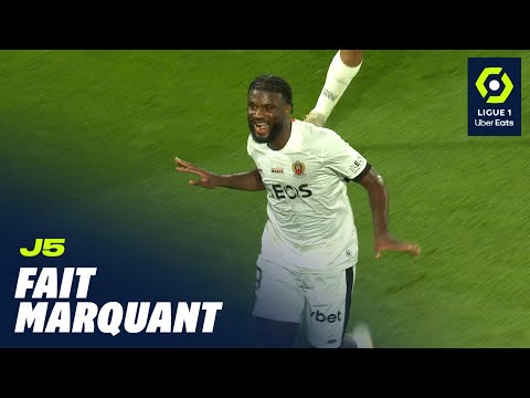 Deux buts et une passe décisive, Moffi terrasse le PSG au Parc ! 5ème journée / 2023-2024