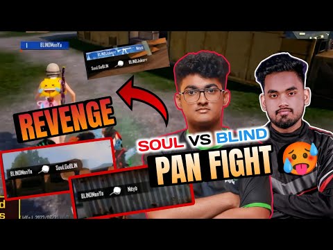 Soul goblin vs blind Manya 1v1 pan fight 💀🚀| Soul vs blind pan fight