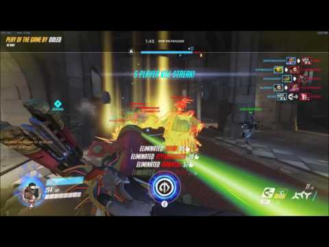 Genji Deflect Zarya Ultimate