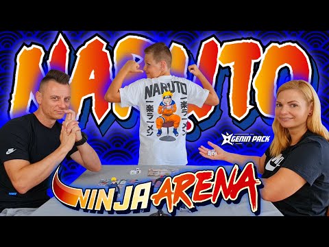 Naruto Ninja Arena társasjáték + Genin pack kiegészítő  Szabályok - Nézz fel!