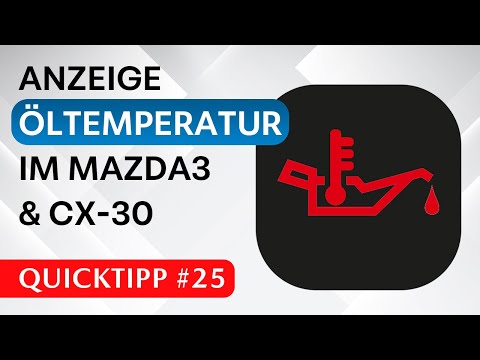 Where is the Oil Temperature Gauge? | Mazda3 & CX-30 2024 | Schuster Automobile QuickTip #25