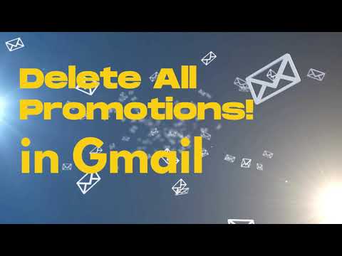 Gmail - Delete all promotions email from Gmail...