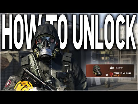 THE DIVISION 2 - HOW TO GET THE TINKERER EXOTIC MASK | How the Talent Works (TIPS & TRICKS)