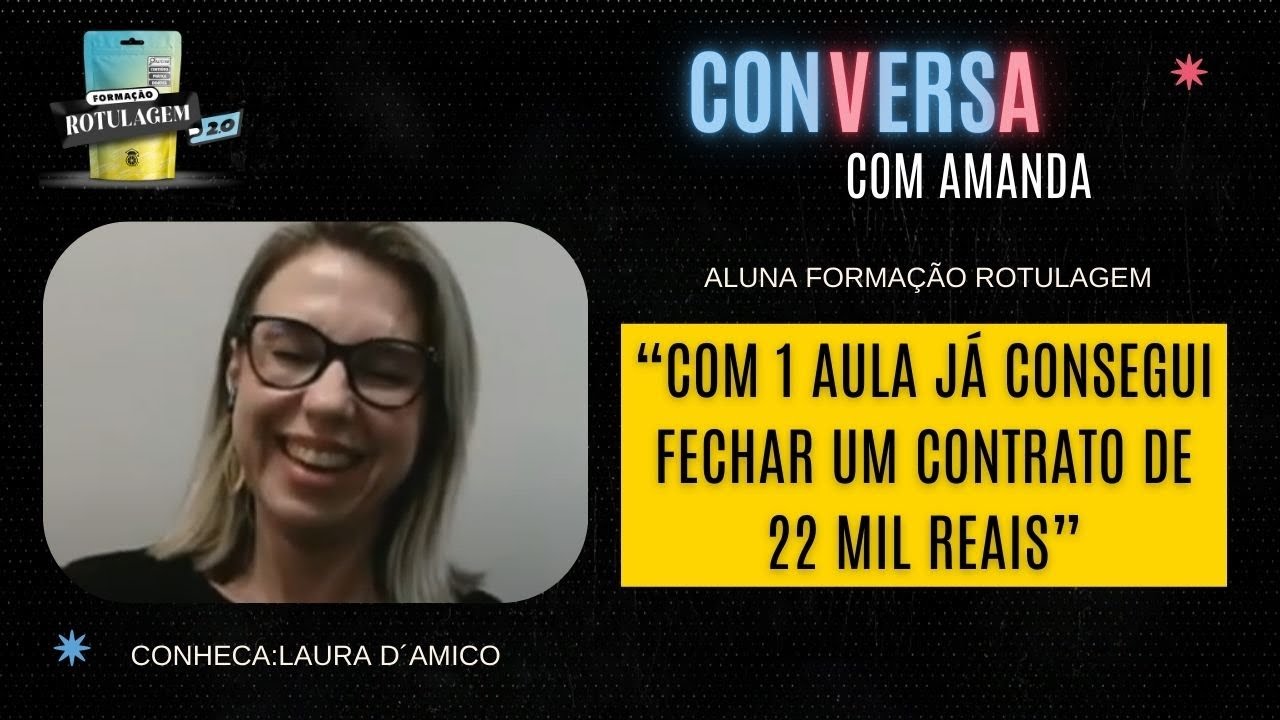 Conversa com Amanda_ Aluna e Consultora Laura D´Amico