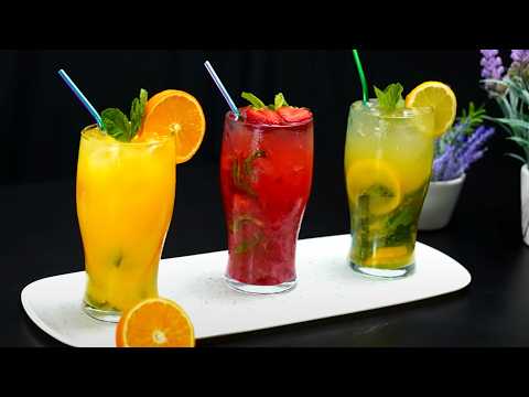 Top 3 der erfrischendsten Sommercocktails dieses Jahres! Alkoholfrei.