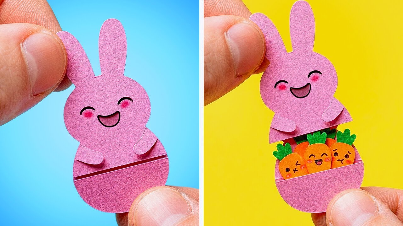 SO SMALL, SO CUTE! 😍 Satisfying Mini Paper Crafts