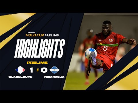 Guadeloupe 1-0 Nicaragua