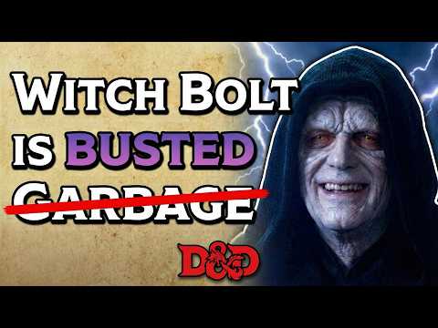 Witch Bolt is OP now? (2024 Guide): How to Use DnD Spells #35