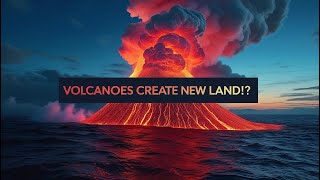 🔥 How Volcanoes Create New Land | The Science of Island Formation | Amazing Planet