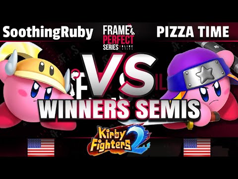 FPS3 Online Winners Semis - SoothingRuby (Cutter/Ninja) vs. PIZZA TIME (Ninja) - Kirby Fighters 2