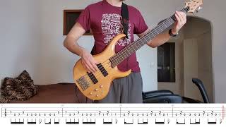 Threshold - Echoes of Life Bass Cover With Tabs