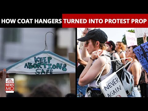 Roe Vs Wade: US SC kills abortion rights, why are coat hangers being used as a symbol of protest?