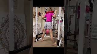 ゆうちゃみ様のスクワット記録✨