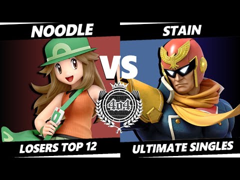 4o4 Smash Night 52 - noodle (Pokemon Trainer) vs Stain (Captain Falcon) - Losers Top 12