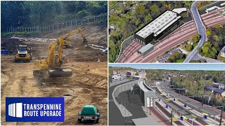 Brand new rail depot being built for Transpennine Route Upgrade 👷‍♀️