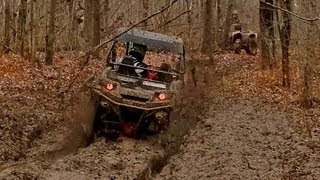 preview picture of video 'RZR Muddin: When in Doubt, Mat it out!!'