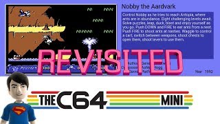 The C64 MINI Games - Nobby the Aardvark - Revisited