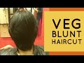 Veg blunt haircut in short hairs - advanced - #blunthaircut