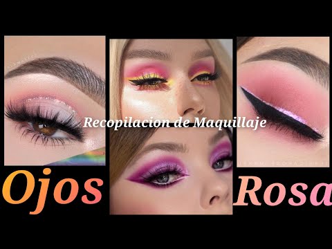 RECOPILACION DE MAQUILLAJE 2021ROSA/IDEAS DE MAQUILLAJE DE OJOS ROSA2021/#PINKMAKEUP #MAKEUPFASHION