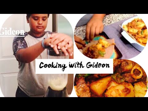 American Boy Cooks Habesha Food {Lamb And Potatoes Alicha Episode 3)