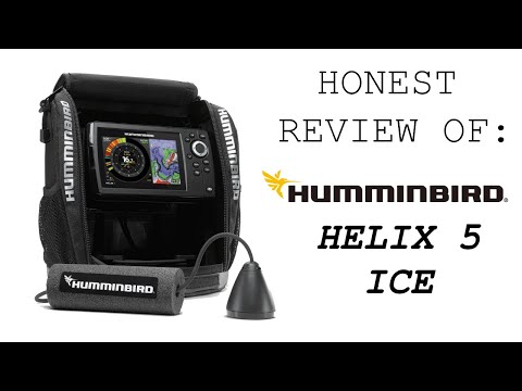 Honest Review of: Humminbird Helix 5 Ice 🔴