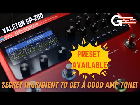 Valeton GP-200 Marshall Plexi Preset (Secret Ingredient To Get Good Amp Tone)