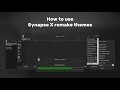 How to use Synapse X Remake Themes | Animated | gif support