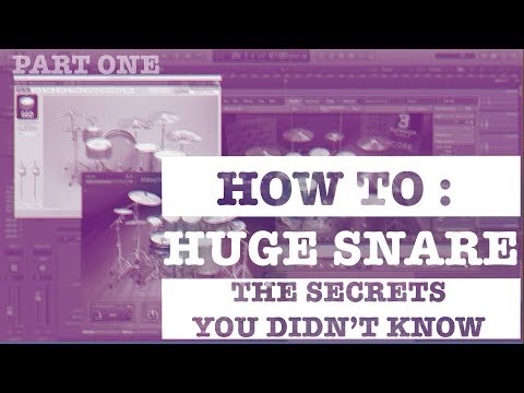 Mixing Tutorial : HUGE Metal / Rock Snare ( The SECRETS You Didn't Know ep01)