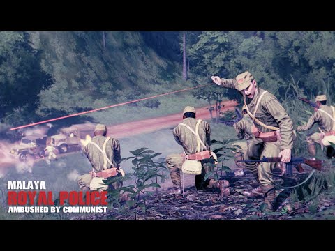 Malaya Royal Police ambushed by Communist Rebels - Arma III Cinematic