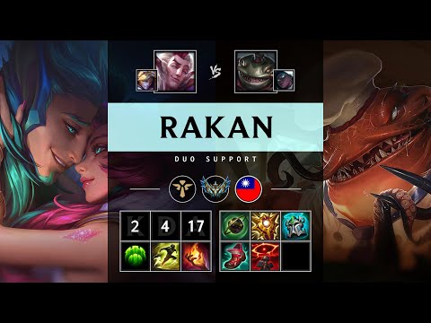 Rakan Support vs Tahm Kench - TW Challenger Patch 25.10