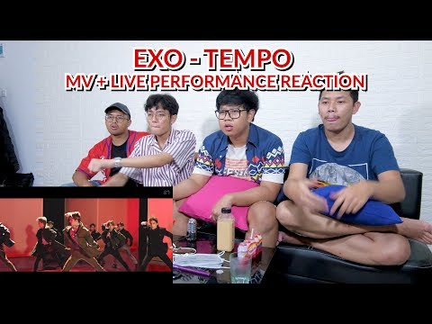 "DENGERIN LAGUNYA KAYAK LAGI PDKT SAMA CEWEK" | EXO - TEMPO MV + LIVE REACTION