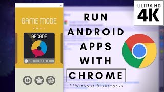 How to Run Android Apps (APK&#39;s) on Mac/Windows/Linux using Google Chrome