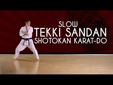 Tekki Sandan (SLOW) - Shotokan Karate kata JKA