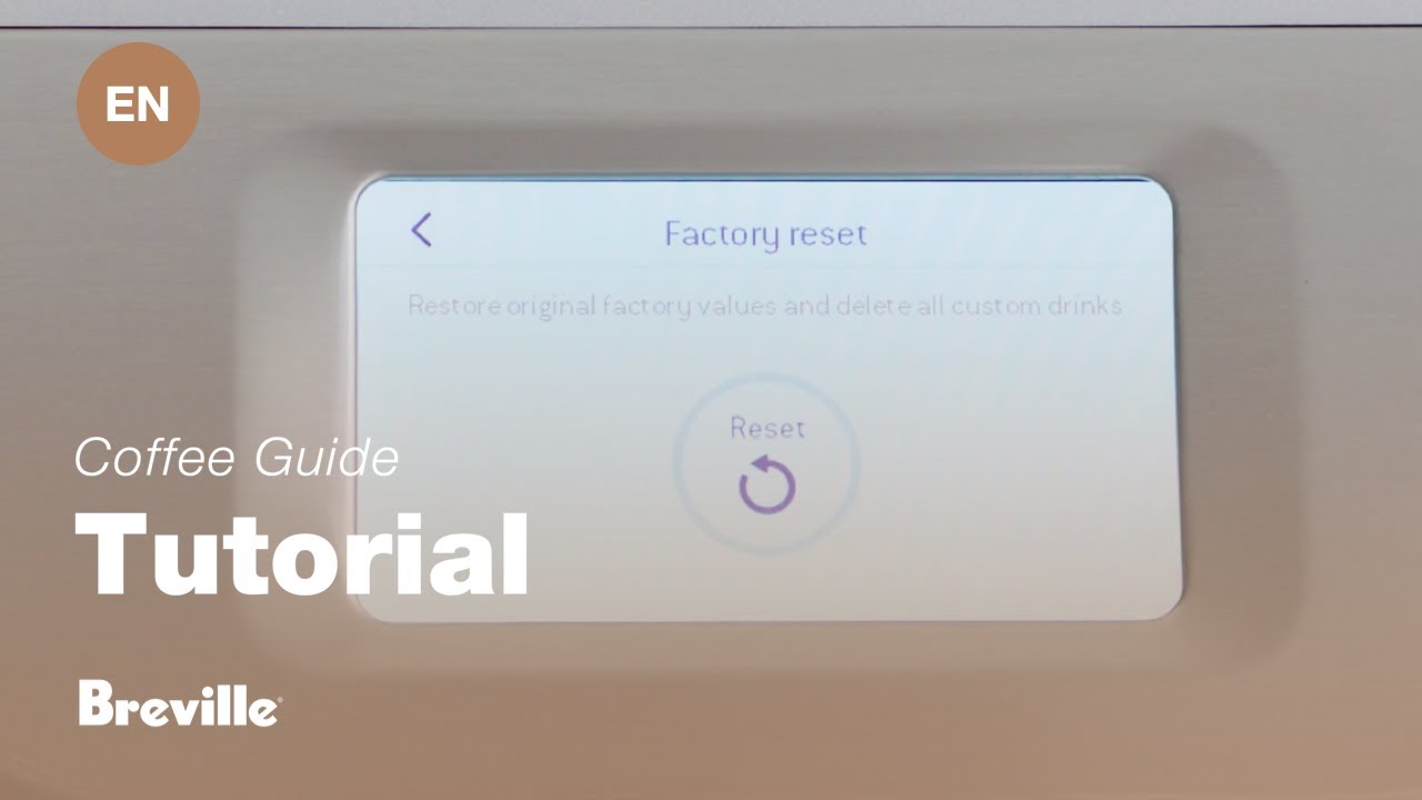 How to perform a factory reset