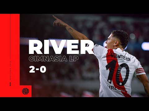 River 2 - Gimnasia 0 [RESUMEN COMPLETO]