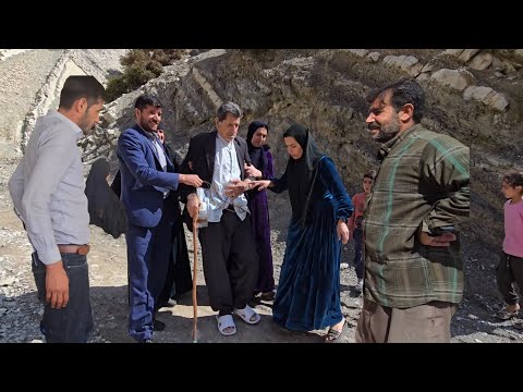 Grandfather returns home in good health: Shahin and the children are happy