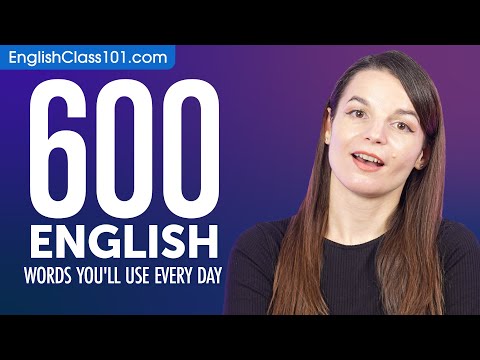600 English Words You'll Use Every Day - Basic Vocabulary #100