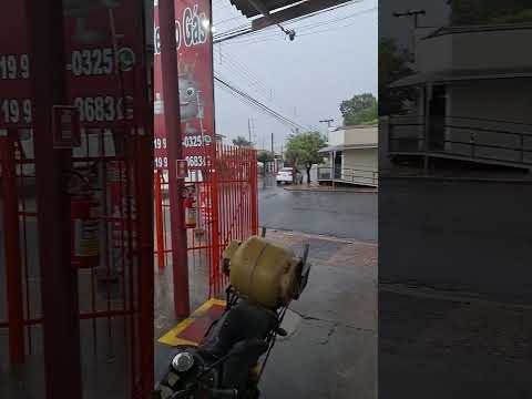 Chuva abençoada em Aguai interior SP