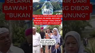 Download lagu ternyata selama ini AQUA bukan air pegunungan melainkan air sumu BOR 😭😭😭#beritaterkini#infoterkini mp3