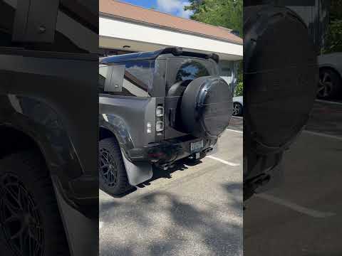 2024 Landrover Urban Defender V8 Carpathian Edition with Milltek non-resonated exhaust.