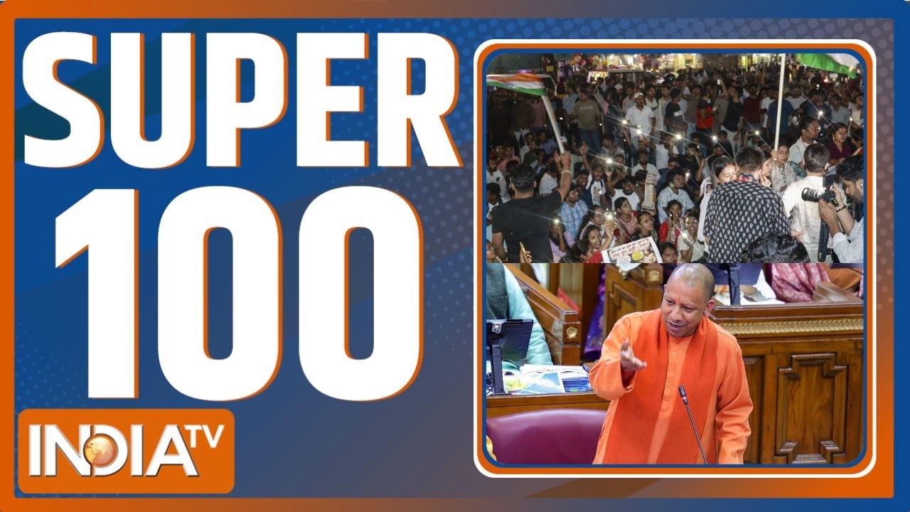 Super 100: Jharkhand Paper Leak Protest | UP Vidhansabha Session  | Iran US War | Prashant Kishor