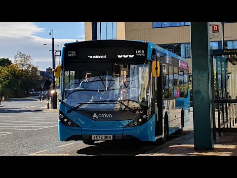 THRASH: Route 55 | YX72OKM/2712 - Arriva Northumbria: ADL E20D/ADL Enviro 200MMC