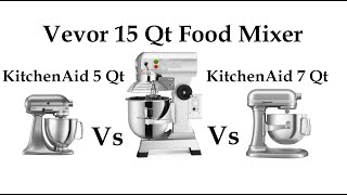 VEVOR Commercial Food Mixer 15 Qt Unboxing