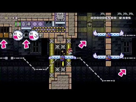 Super Mario Maker: Haunted House of Horrors