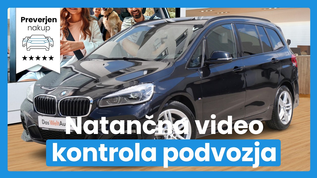 BMW serija 2 Gran Tourer 218i M Sport Avt - SLOVENSKO VOZILO