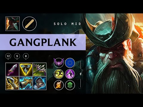 Gangplank Mid vs LeBlanc - EUW Master Patch 25.24