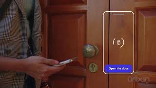 Urban App | Visit homes on your own with Urban | Unlock the door with your smartphone