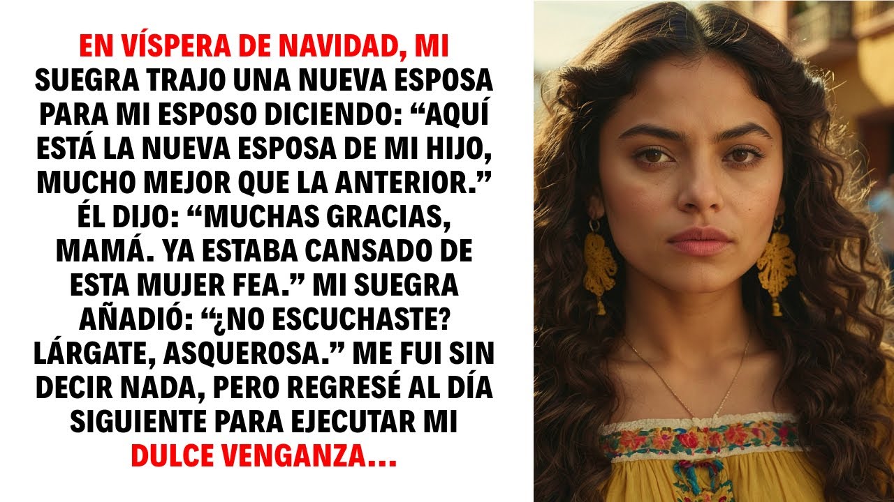 EN VÍSPERA DE NAVIDAD, MI SUEGRA TRAJO UNA NUEVA ESPOSA PARA MI ESPOSO DICIENDO: “AQUÍ ESTÁ LA NUEVA