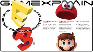 Super Mario Odyssey Headlines Nintendo's E3 2017 Schedule
