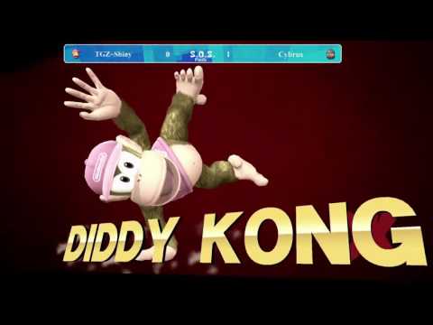 SOS1 Pools - TGZ~Shiny (Diddy Kong) vs Cybrus (Sheik)